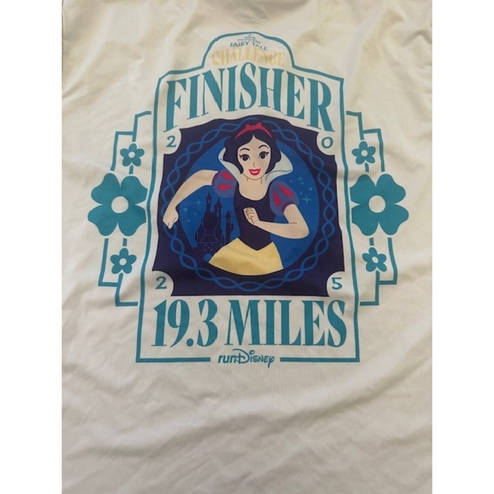 RunDisney Princess Fairy Tale‎ Challenge 19.3 Miles Performance Graphic Tee - Picture 4 of 6